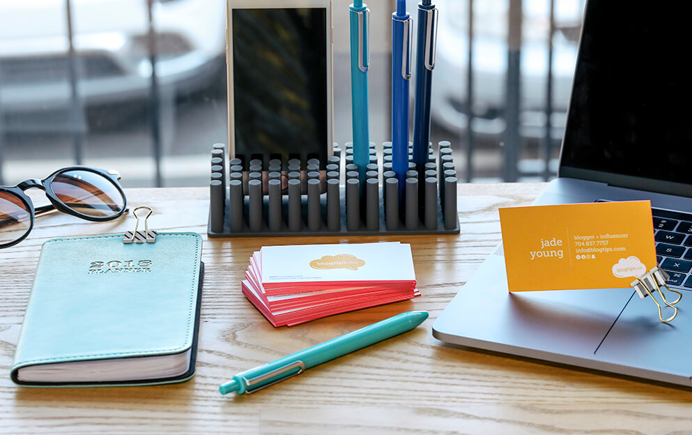 Design Your Blogger Business Card