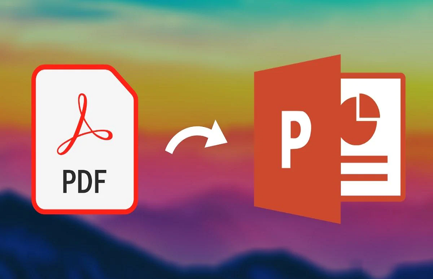 convert PDF to PPT